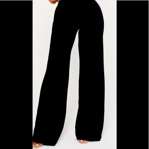 PRETTY YOUNG THING-High Waisted Wide Leg Pants
